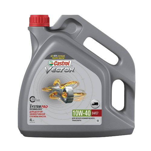 Моторное масло Castrol VECTON 10W-40 E4/E7, 4л